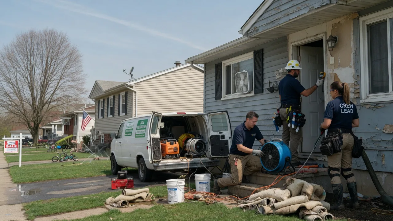 Flood Cleanup in Ridgely, MD near me